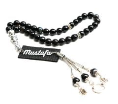 Özel Akik Taşı Tesbih Babalar Günü Hediyesi Ahşap Kutu