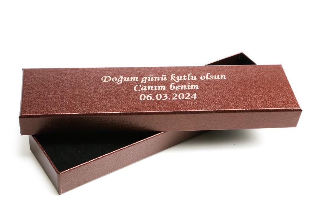 Özel Akik Taşı Tesbih Babalar Günü Hediyesi Ahşap Kutu