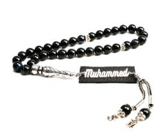 Özel Akik Taşı Tesbih Babalar Günü Hediyesi Ahşap Kutu