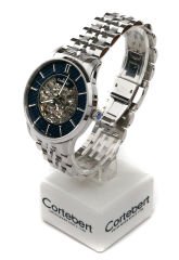 İsviçre Otomatik  Cortebert Safir Cam Laci  Erkek Kol Saati