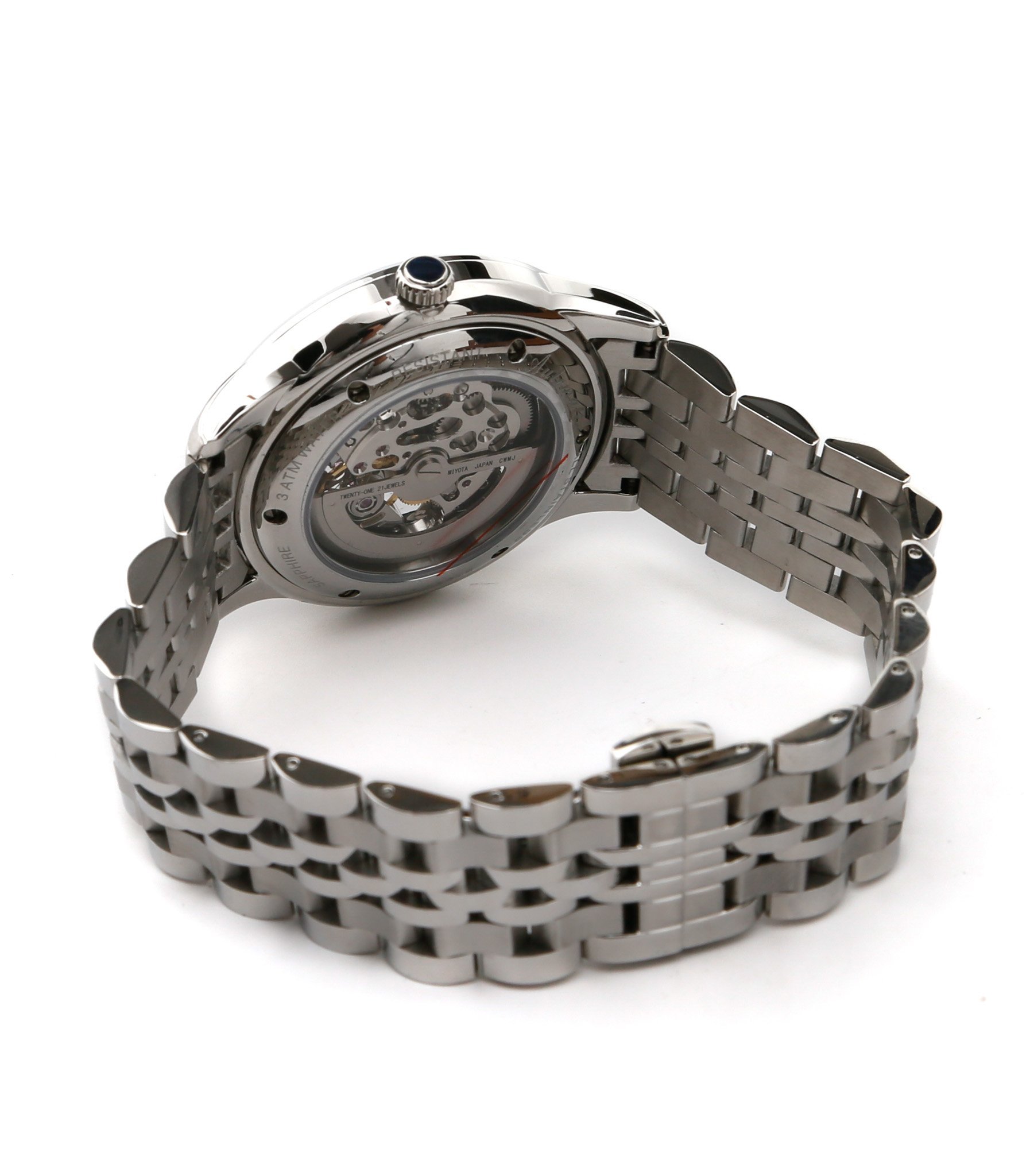 İsviçre Otomatik  Cortebert Safir Cam Laci  Erkek Kol Saati