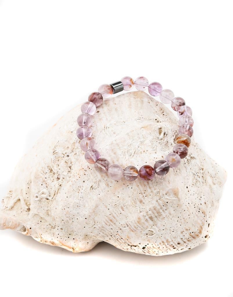 Ametrin Doğal Taş Bileklik ve Kutusu