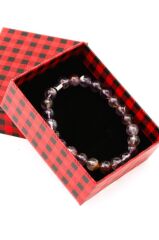 Ametrin Doğal Taş Bileklik ve Kutusu