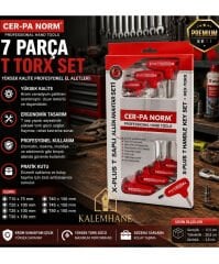 Kalemhane Cerpa Norm 7 li T Torx Seti