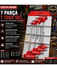 Kalemhane Cerpa Norm 7 li T Torx Seti