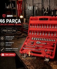 Kalemhane 46 Parça Yüksek Kalite Lokma Takımı