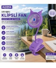 Kalemhane AUHMA Klipsli Yüksek Güç Fan 500 mah