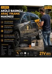 Kalemhane 21v Şarjlı Oto Yıkama Seti