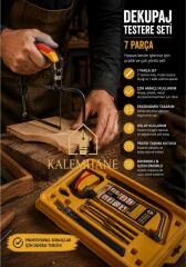 Kalemhane 7 Parça Dekupaj Testere Seti
