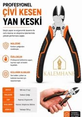Kalemhane Yüksek Kalite Çivi Kesen Yan Keski