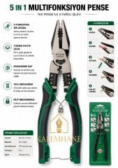 Kalemhane Çok Fonksiyonlu Pense 5 IN 1 MULTIFUNCTION