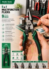 Kalemhane Çok Fonksiyonlu Pense 5 IN 1 MULTIFUNCTION