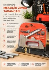Kalemhane LENOX LNX210 Yüksek Kalite Çat Çat Zımba Tabancası
