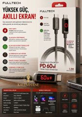 Kalemhane FULLTECH Pd Destekli  Hızlı Şarj Kablosu 60w 1.2 m