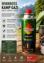 WINNBOSS Kamp Gazı - Ocak Kartuş 400 ml