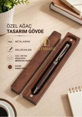 Kalemhane Kişiye Özel Lüks Ahşap Tasarım Roller Kalem