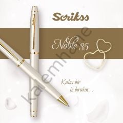Roller Kalem Noble 35 Beyaz Altın