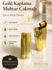 Kişiye Özel Benzinli Çakmak ( Muhtar Model )