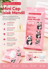 Kalemhane Islak Mendil Çocuklar İçin Mini Boy