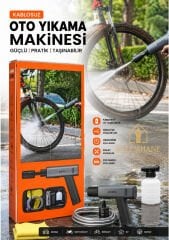 Kalemhane AUHMA Şarjlı Oto Yıkama Seti