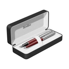 İkili Set Dolmakalem - Tükenmezkalem Metropolis 78 BORDO