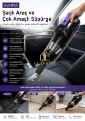 Kalemhane AUHMA 20 000kpa Dijital Hızlı Şarj Çelik Filtre Oto Süpürge
