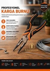 Kalemhane Yüksek Kalite Çivi Kesen Karga Burnu