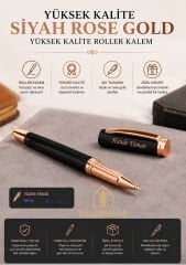 Mat Siyah Yüksek Kalite Roller Kalem