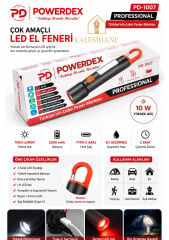 Kalemhane PD-1007 Professional Çok Amaçlı LED El Feneri