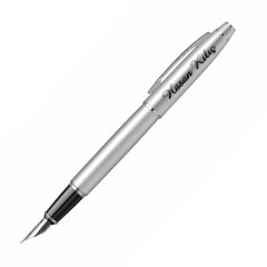 İkili Set Dolmakalem - Tükenmezkalem Noble 35 Mat Krom