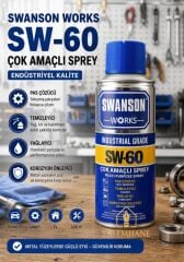 SWANSON WORKS SW-60 Çok Amaçlı Sprey Endüstriyel Kalite