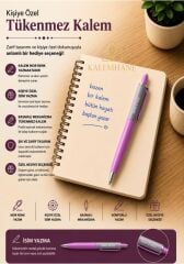 Kalemhane Kişiye Özel Ahşap Kutulu Tükenmez Kalem (K)
