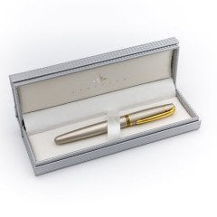 Steelpen Saten Altın Dolma Kalem