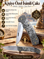 KalemhaneKişiye Özel Osmanlı Padişahları Temalı Çakı