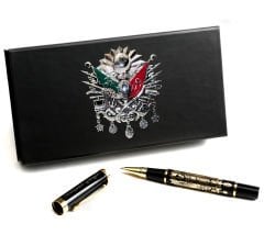 Kişiye Özel Osmanlı Devlet Armalı Kalem ve Kutu