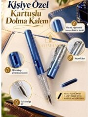 Kalemhane Kişiye Özel Kartuşlu Dolma Kalem – EF Uçlu, Özel Yazılı Hediyelik Kutulu