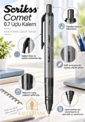 Kalemhane Scrikss Comet 0.7 Uçlu Kalem Gri