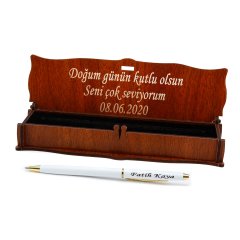 İsme Özel Byeaz Tükenmez Kalem