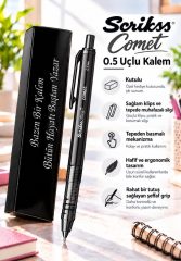 Kalemhane Scrikss Comet 0.5 Uçlu Kalem Siyah