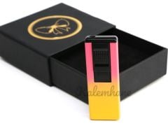 İsme Özel Renkli Kasa Gazlı Çakmak Lüks Kutulu