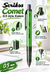 Kalemhane Scrikss Comet 0.5 Uçlu Kalem Yeşil