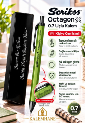 Kalemhane Scrikss Octagon-X 0.7  Uçlu Kalem Yeşil