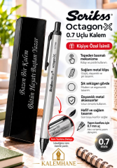 Kalemhane Scrikss Octagon-X 0.7  Uçlu Kalem Gri