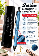 Kalemhane Scrikss Octagon-X 0.5 Uçlu Kalem Mavi