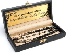 Özel Yumurta Kesim Süzme Model Sıkma Kehribar Lüks Deri Kutulu
