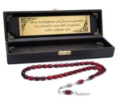 Kişiye Özel İsimli Sıkma Kehribar