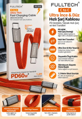 Kalemhane ACL AC-101 20W GaN Hızlı Şarj Adaptörü – USB-A + Type-C Çift Çıkışlı, QC Destekli, 3.4A, 1 Metre Type-C Kablo Dahil – Beyaz