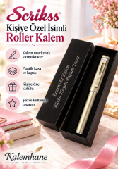 Kalemhane Scrikss Kişiye Özel İsimli Roller Kalem – Kişiye Özel Yazılı Hediye Kutulu Hediye Paketli , Kivi