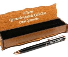 Öğretmenler Günü Hediyesi Kişiye Özel İsimli Tükenmez Kalem