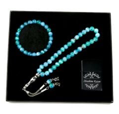 Kişiye Özel Tesbih - Çakmak - Bileklik Seti Özel Kutulu